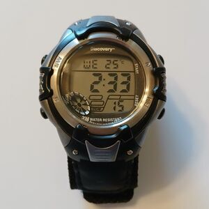 Discovery Women's Black Multi-Functional Digital Watch WR 30M